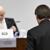 Bolsonaro pede sa�da da pris�o citando julgamento sobre o juiz Moraes