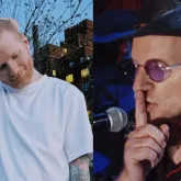 Ed Sheeran diz a Bono que n�o quer misturar m�sica com pol�tica