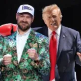 Tyson Fury quer que Donald Trump o leve no pesco�o para luta com Anthony Joshua