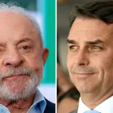 Rede social admite bloqueio de Lula e impulsionamento ilegal de Fl�vio Bolsonaro