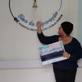 Adriana superou c�ncer de mama com apoio da equipe do SUS em S�o Sebasti�o