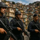 For�as de Seguran�a Intensificam Opera��es em Favelas do Rio de Janeiro