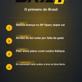 Stefani avan�a no SP Open; dupla cai