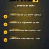 Jer�nimo lidera com 51,5% na Bahia