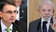 Fl�vio Bolsonaro aparece com 47% contra 44% de Lula em nova pesquisa