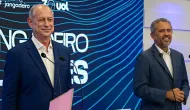 Ciro e Elmano brigam no debate sobre seguran�a, corrup��o e elei��es no Cear�