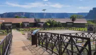 ICMBio pede para parar obra de portal em estrada de Chapada dos Guimar�es
