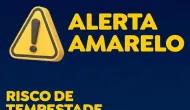 Alerta de tempestade em Campo Grande neste s�bado