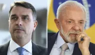 Lula ataca Fl�vio Bolsonaro na TV: 'Voc� mandou dinheiro a miliciano'