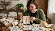 Lena Dunham compartilha dicas de moda vintage para beb�s e explica por que roupas usadas s�o uma tend�ncia