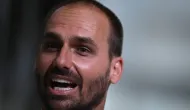 Eduardo Bolsonaro promete mudar embaixada do Brasil para Jerusal�m se Fl�vio virar presidente