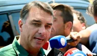 Filho de Bolsonaro visita pai preso pela primeira vez ap�s libera��o pela Justi�a