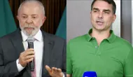 Fl�vio Bolsonaro e Lula empatados em corrida presidencial, aponta nova pesquisa