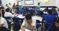 T�cnicos acompanham recomposi��o das aprendizagens com apoio do Banco Mundial