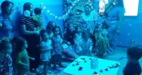 Crian�as de Cuiab� vivem aventura no fundo do mar em evento escolar