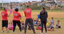 Futebol e ingl�s: programa infantil aposta no brincar para estimular a aprendizagem em Sorocaba