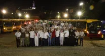 Lula e governador entregam �nibus e ve�culos de sa�de para 76 cidades do Cear�