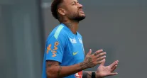 Neymar treina sem problemas com o time pela segunda vez seguida