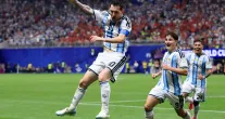 Messi marca e Argentina faz virada hist�rica para seguir na Copa do Mundo