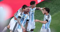 Argentina vence Su��a na prorroga��o e enfrenta Inglaterra na semifinal da Copa