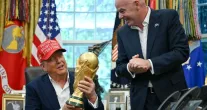 Trump vai ao est�dio ver a final da Copa entre Espanha e Argentina