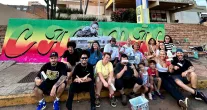 Campo Grande tem festival de arte de rua com mais de 50 cartazes colados em muros