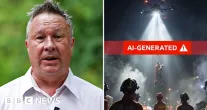IA ou Real? BBC analisa v�deos de desastres virais na China