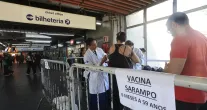 Minist�rio da Sa�de refor�a chamamento para vacina contra o sarampo