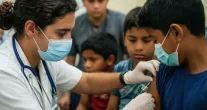 Chega ao fim campanha de vacina��o de crian�as e adolescentes
