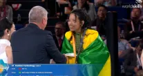 Jovem de Mato Grosso vence medalha de prata em campeonato mundial de costura na China