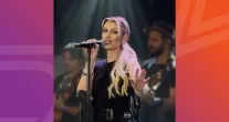Cantora Gabi Gimeness revela que n�o ficou triste por fazer show em arena vazia