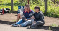 Escolas p�blicas de SP lan�am foguetes criados por alunos em olimp�ada cient�fica