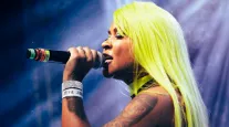 Negra Flow participa da Resenha Favela Sounds em Bras�lia