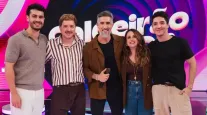 Elenco de 'Quem Ama Cuida' e influenciadores disputam jogo no 'Caldeir�o com Mion'