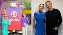 Ticiane Pinheiro estreia na Globo em Luciano Huck e leva a m�e, Hel�, para quadro: 'Adorei'
