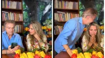 Bruna Lombardi faz 75 anos e ganha surpresa emocionante do marido