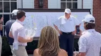 Trump vence torneio de golfe com placar impressionante no seu pr�prio clube