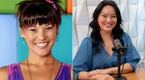 Geovanna Tominaga chora ao voltar para 'TV Globinho' e anuncia retorno especial