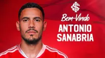 Internacional anuncia contrata��o do atacante paraguaio Antonio Sanabria