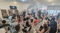 Casa em garagem vira cora��o cultural de cidade paulista de 22 mil