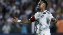 Neymar perde tr�s jogos no Brasileir�o ap�s gesticular de forma impr�pria