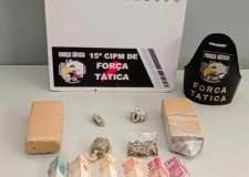 Força Tática prende suspeito por tráfico de drogas em Várzea Grande