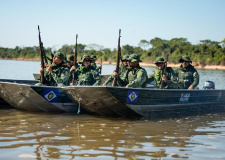 Batalhão Ambiental treina policiais militares para policiamento nos rios de Mato Grosso