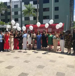 UNINASSAU participa da inaugura��o do Banco Vermelho Gigante na Defensoria P�blica da Bahia