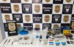 Traficante é preso em flagrante pela Polícia Civil com celulares furtados e drogas
