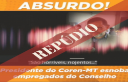 Profissionais da enfermagem de Mato Grosso cobram fim de assédio moral no Coren-MT (VÍDEO)