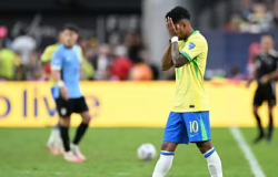 Brasil no sai do zero com o Uruguai, perde nos pnaltis e cai nas quartas de final
