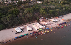 Praia do Bosque atrai milhares de pessoas e vira destaque no estado pelo 2 ano consecutivo