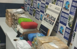 Polcia Militar prende homem com 63 quilos de drogas em Barra do Bugres