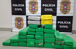 Polcia apreende mais de 30 quilos de drogas no Norto